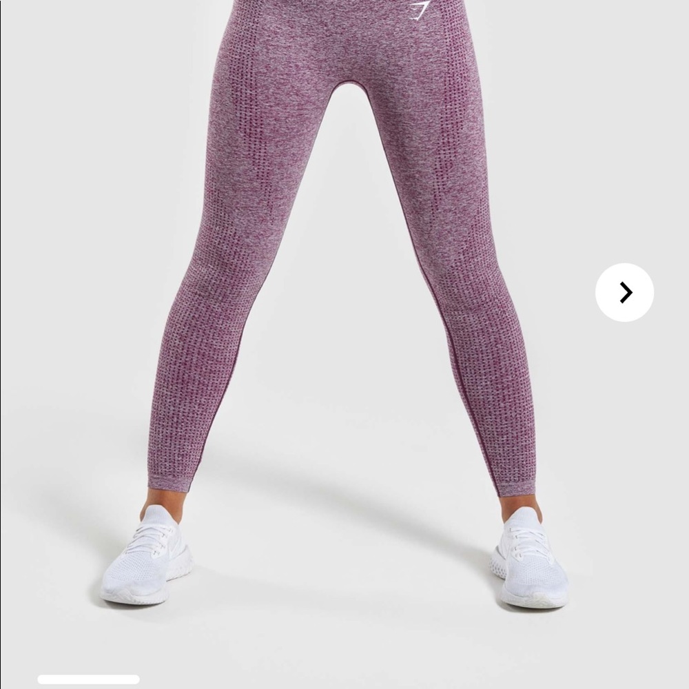 Gymshark viral seamless leggings in purple